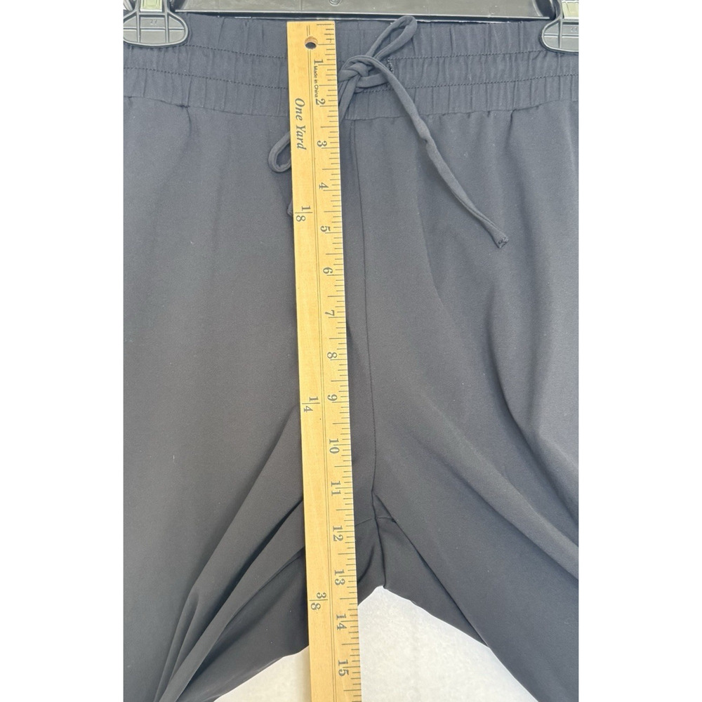 SOMA Weekend Joggers Lounge Pants Black Elastic Waist Drawstring Pockets Size XL - Picture 5 of 9
